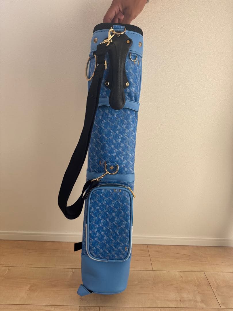 レザレクション セルフスタンドバッグブルー
