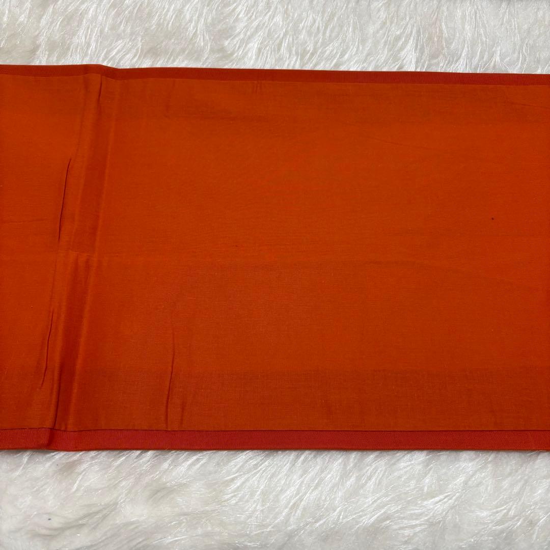 ✨ 美品【 名古屋帯 九寸帯 】 貝桶 平安貴族 塩瀬 太鼓柄 手描き 391