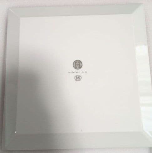 HERMES エルメスモザイク ヴァンキャトル プラチナ プチカレ（プレート）