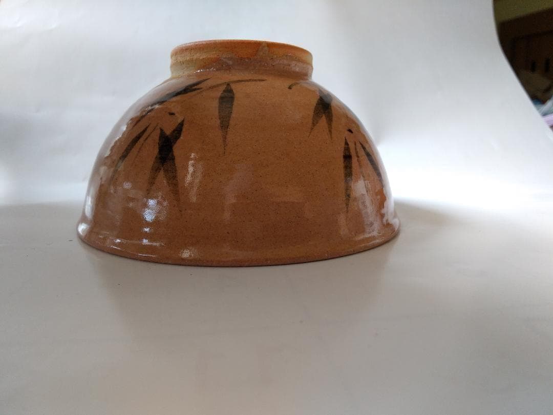 唐津焼 中里嘉孝 作 絵唐津 茶碗 共箱 共布 栞 茶道具 抹茶碗 新品 未使用