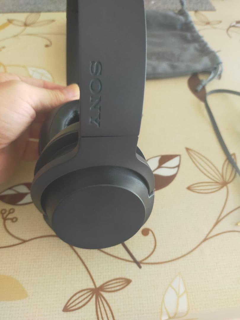 ソニー ヘッドホン 100A : ハイレゾ対応 折りたたみ式 ケーブル着脱式