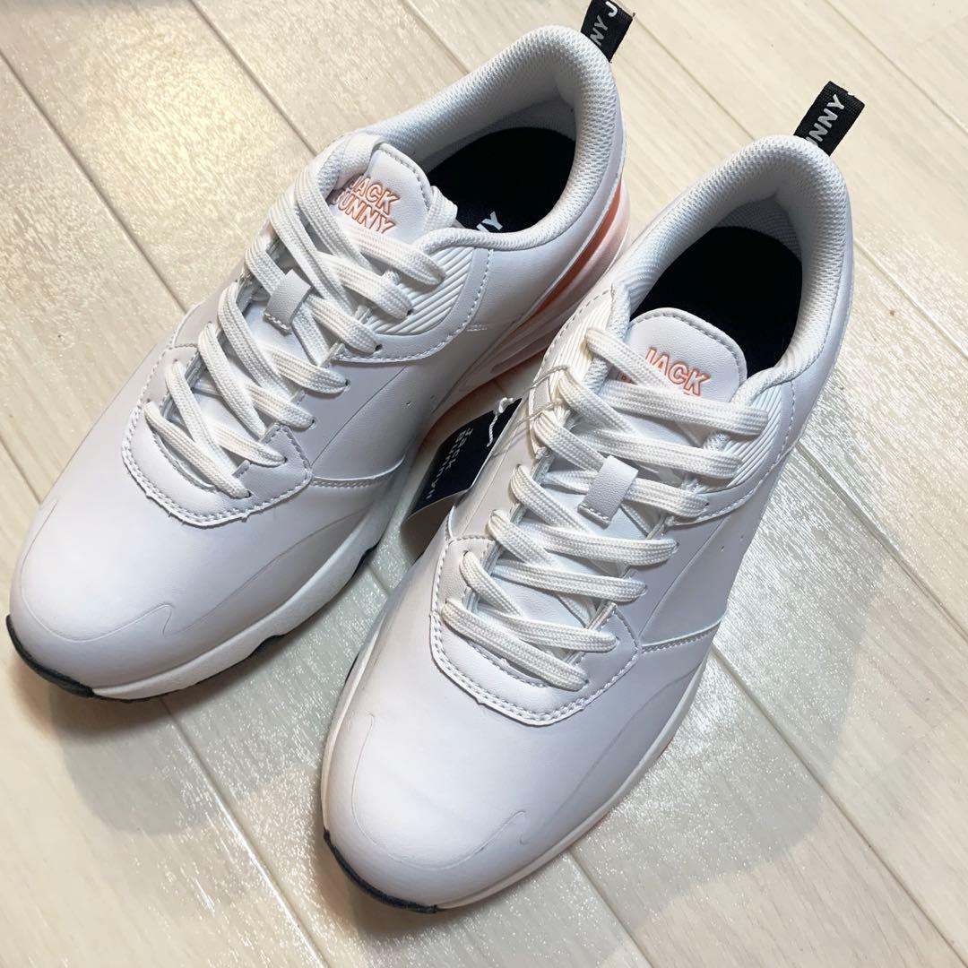 の*ぶ様 新品■22,000円【ジャックバニー 】スパイクレス　ゴルフシューズ