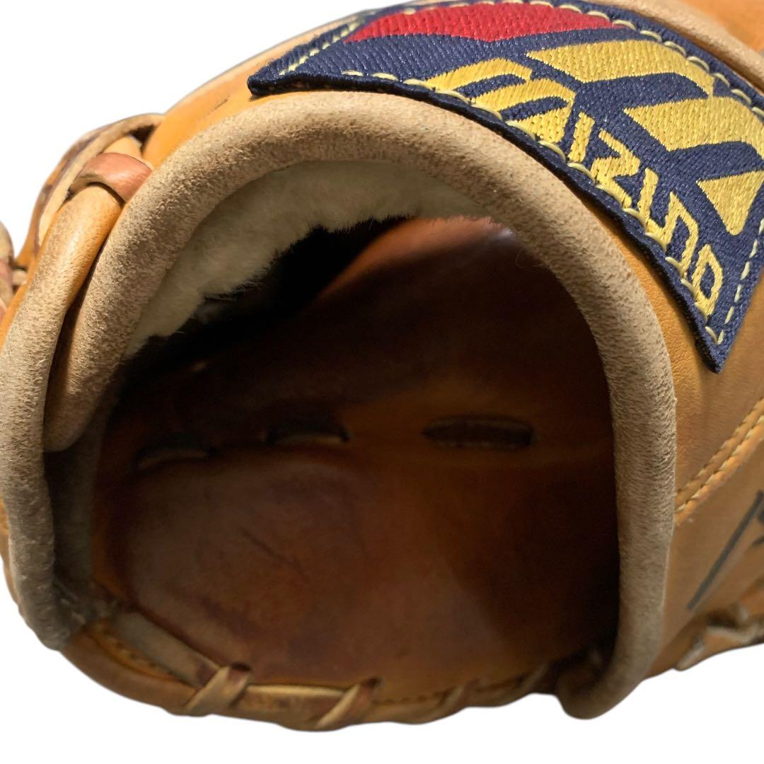ヴィンテージグラブ ミズノ MIZUNO 赤カップ 硬式用 右投 外野・一塁用