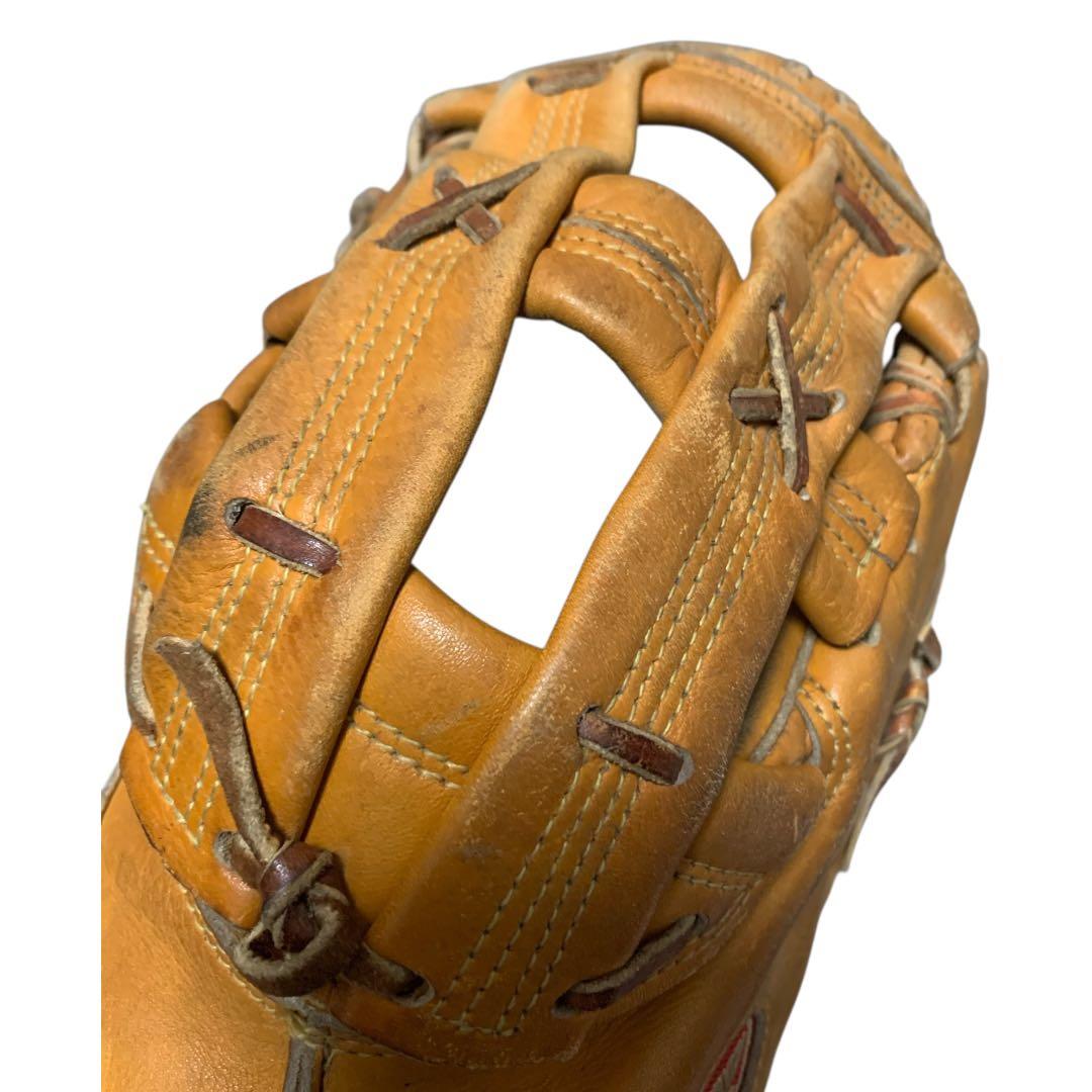 ヴィンテージグラブ ミズノ MIZUNO 赤カップ 硬式用 右投 外野・一塁用