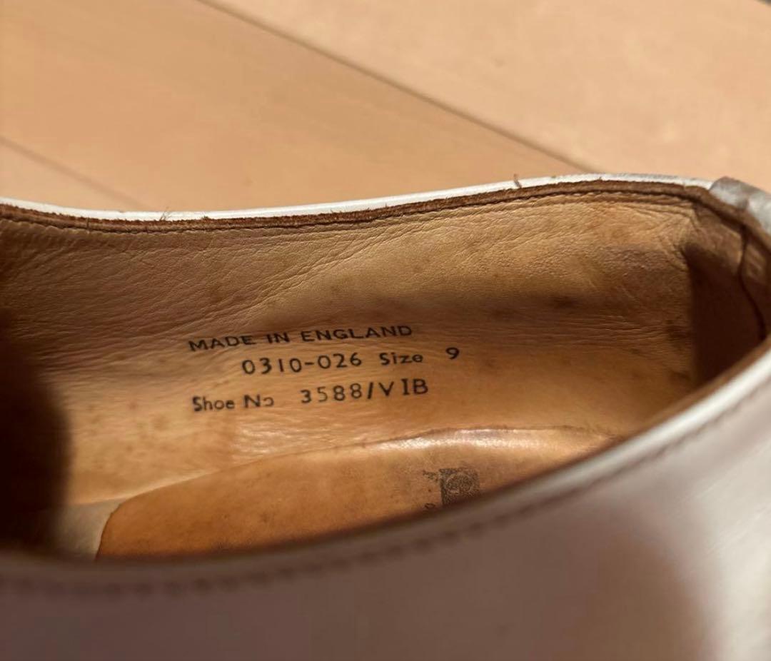 ジョージコックス ラバーソール　ギブソン　白