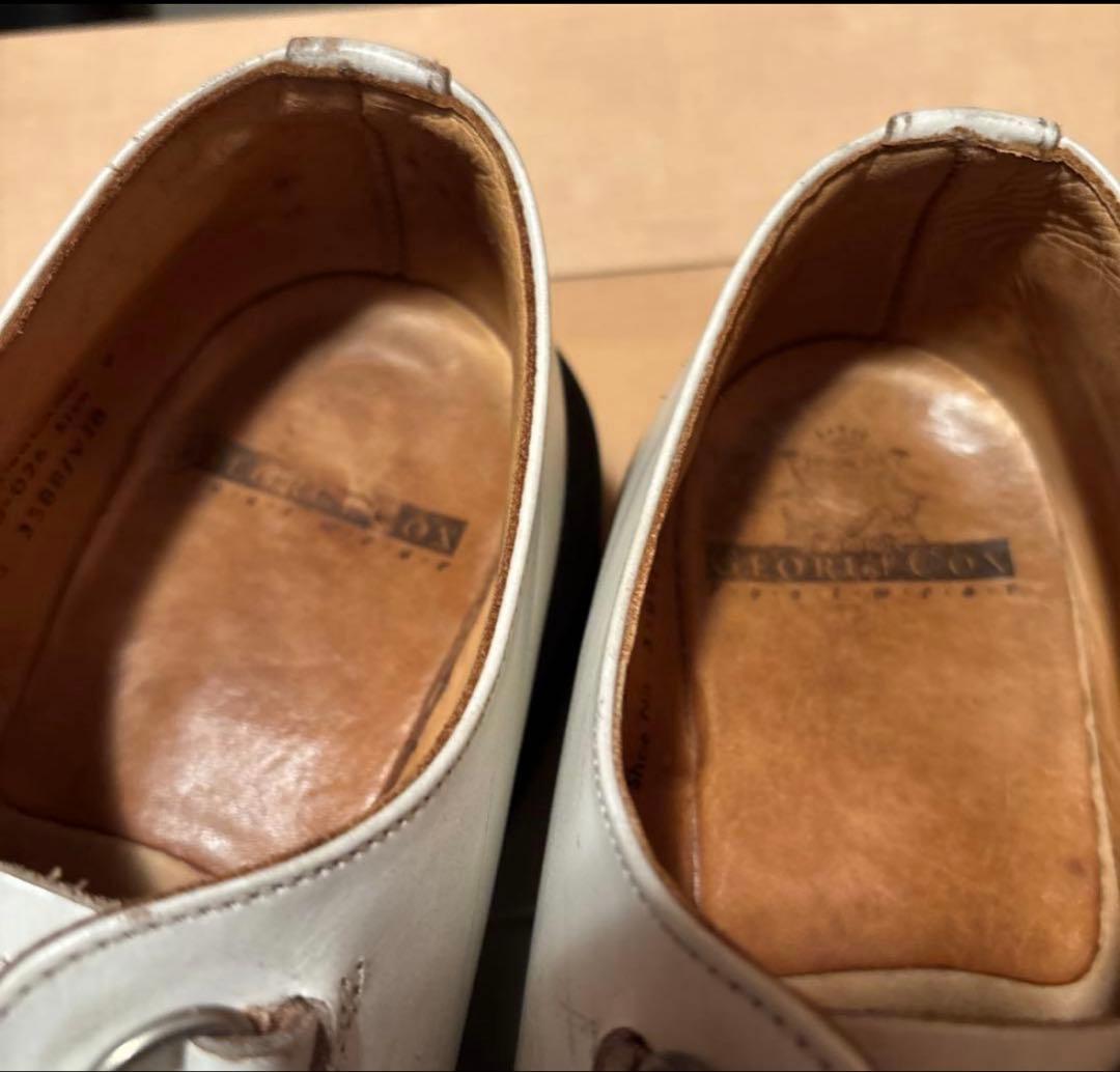 ジョージコックス ラバーソール　ギブソン　白