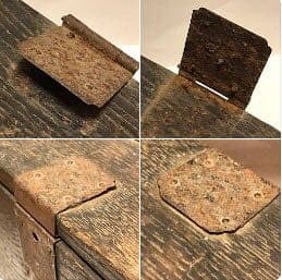 レトロ 木箱 小物入れ ①