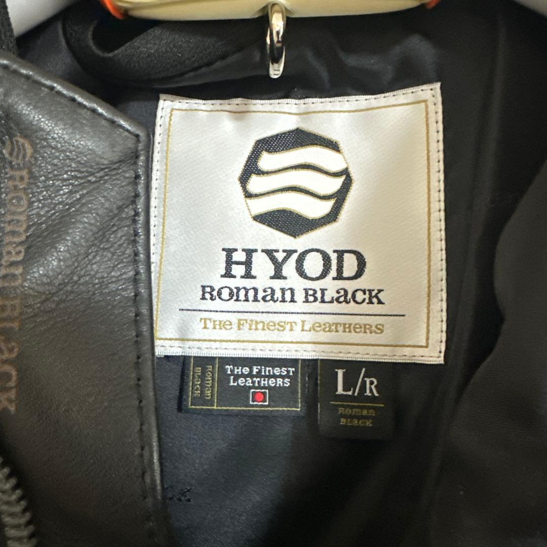 HYOD Roman Black レザージャケット L/R
