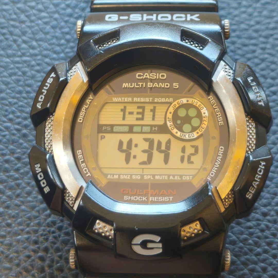 【美品】CASIO G-SHOCK GULFMAN GW-9100