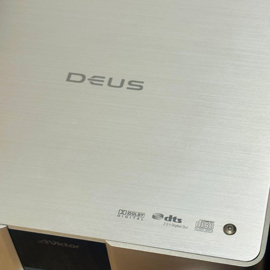 【動作良】Victor ウッドコーンコンポ EX-AK1（リモコン欠品）