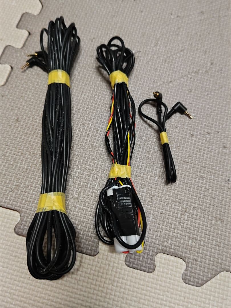 コムテックZDR038ミラー型ドライブレコーダー前後カメラ配線付き