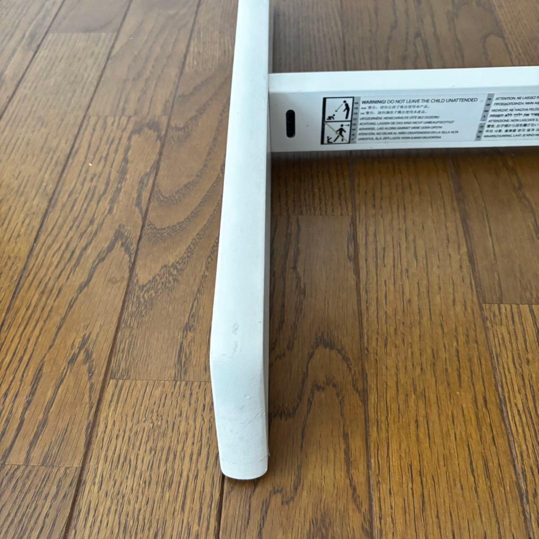 ストッケ　トリップ トラップ　ベビーチェア+ベビーセット　ホワイト②