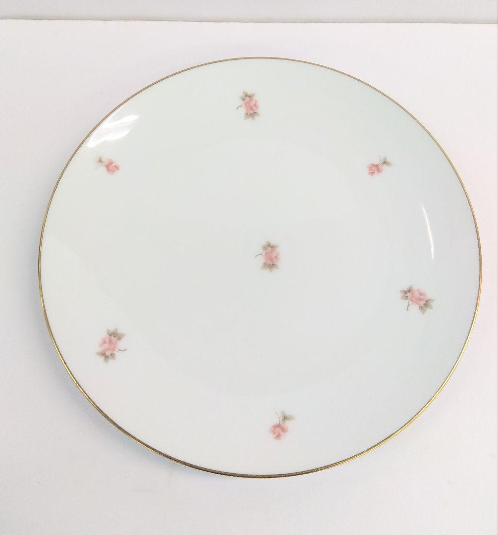 大倉陶園 コーヒーカップ 花柄 中皿 プレート 洋食器 食器 ソーサー