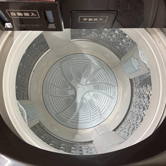 地域限定送料無料　美品【 TOSHIBA 】東芝 全自動洗濯機 AW-10SD9