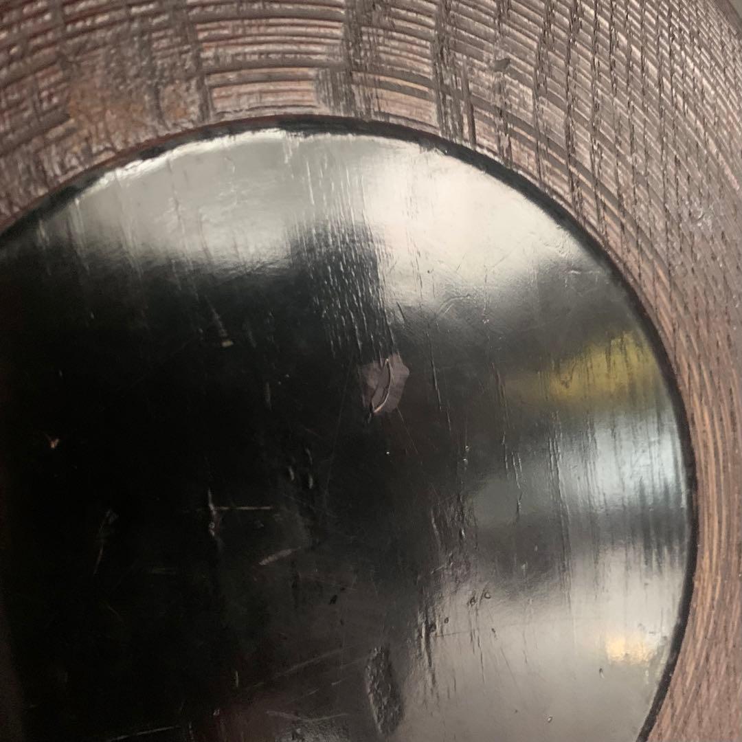 千筋 独楽文 盆 古道具 アンティーク 千筋段文 酒器盆