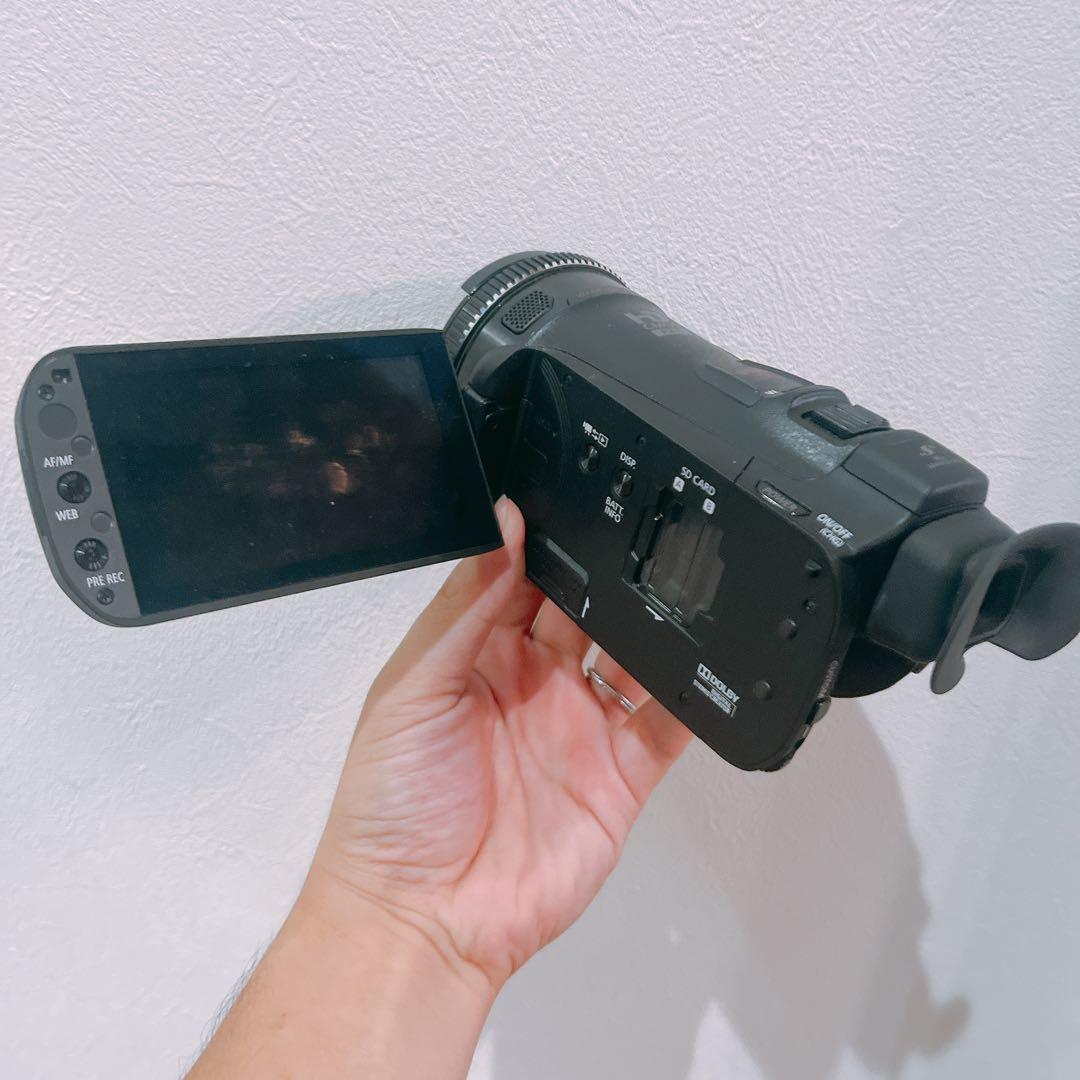 Canon iVIS HF G20 ビデオカメラ 本体・ケース・三脚 すぐ使える