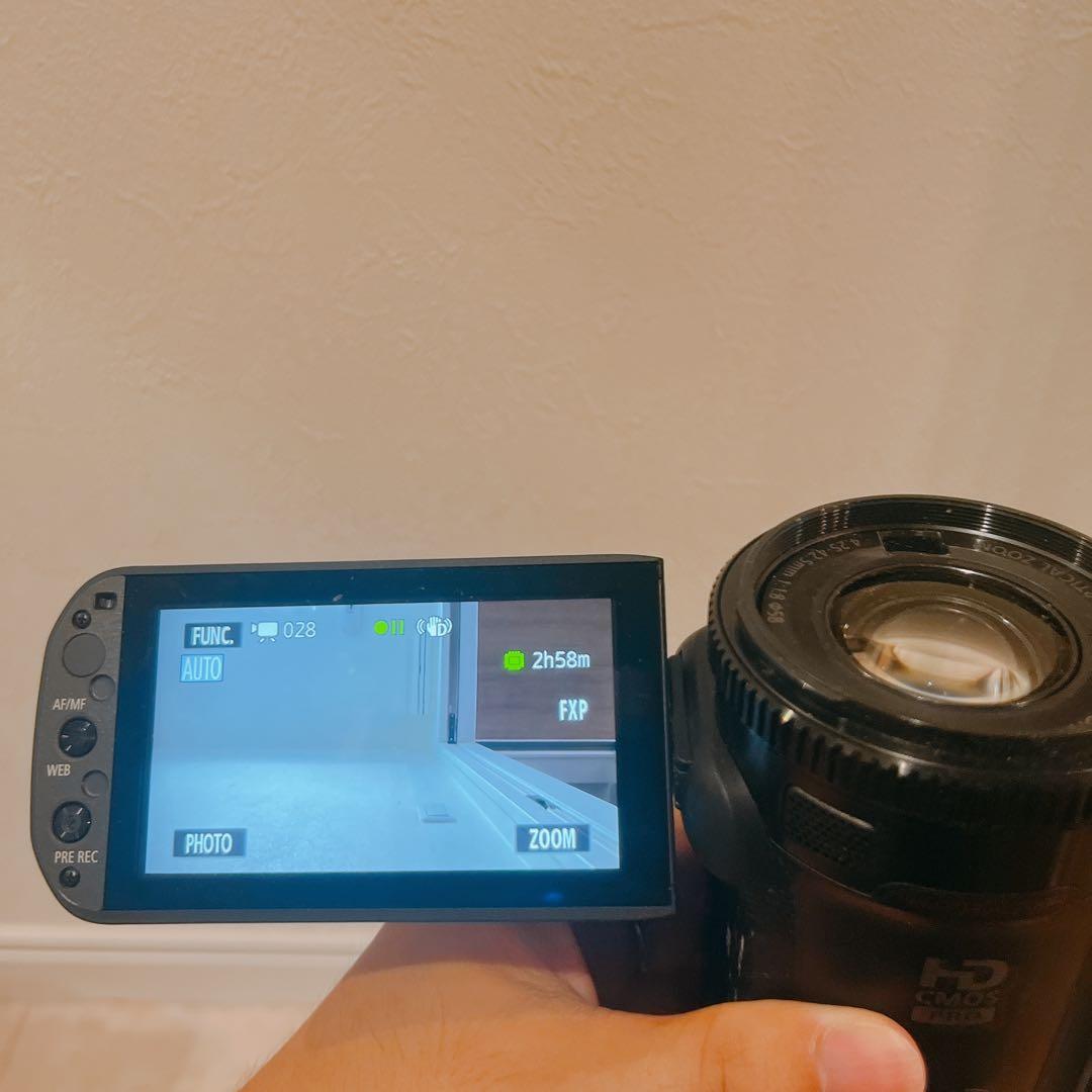 Canon iVIS HF G20 ビデオカメラ 本体・ケース・三脚 すぐ使える