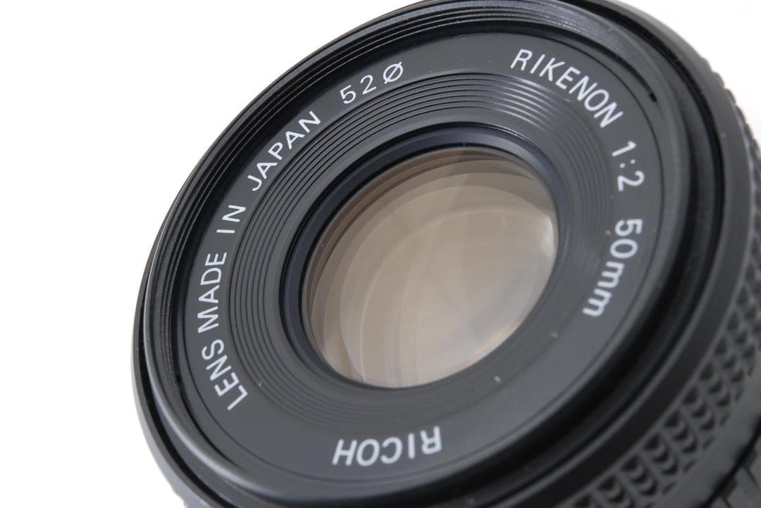 【美品】 RIKENON 50mm 1:2 リケノン リコーRICOH 希少