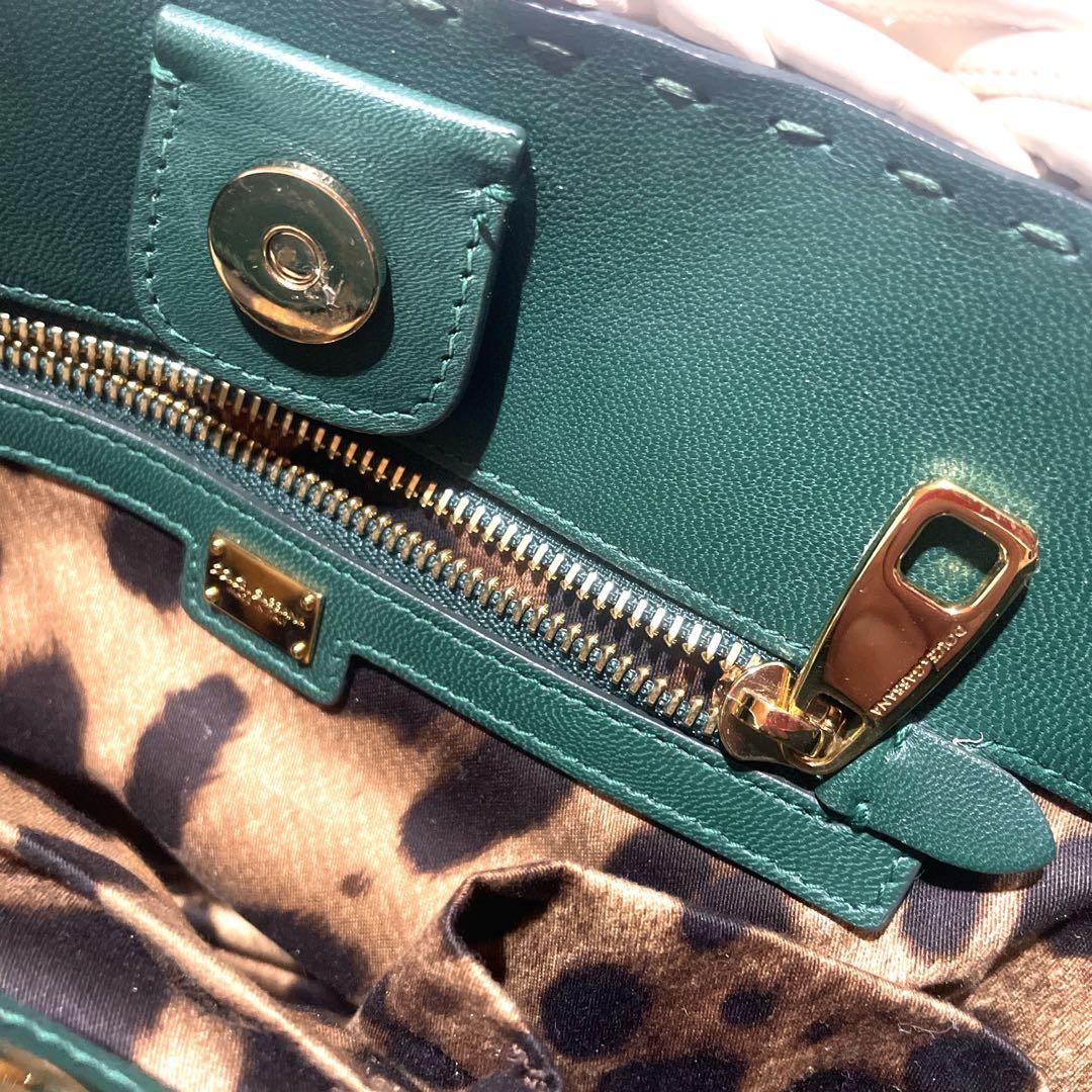 Dolce&Gabbanaドルチェ＆ガッバーナ レザーカゴバッグ