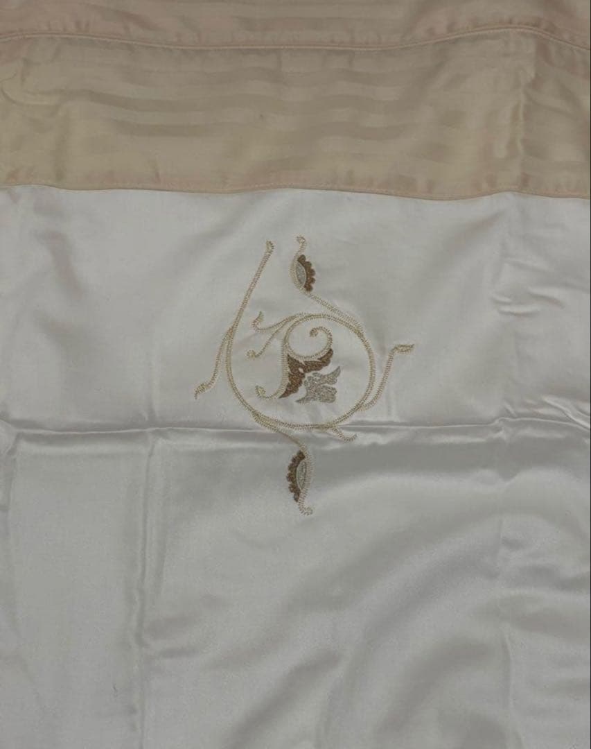 丸八真綿　シングル羽毛布団　掛カバー付きmaruhachi