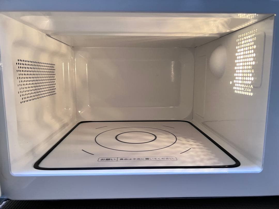 【美品】TWINBIRD 電子レンジ ホワイト フラット＆ダイヤル操作