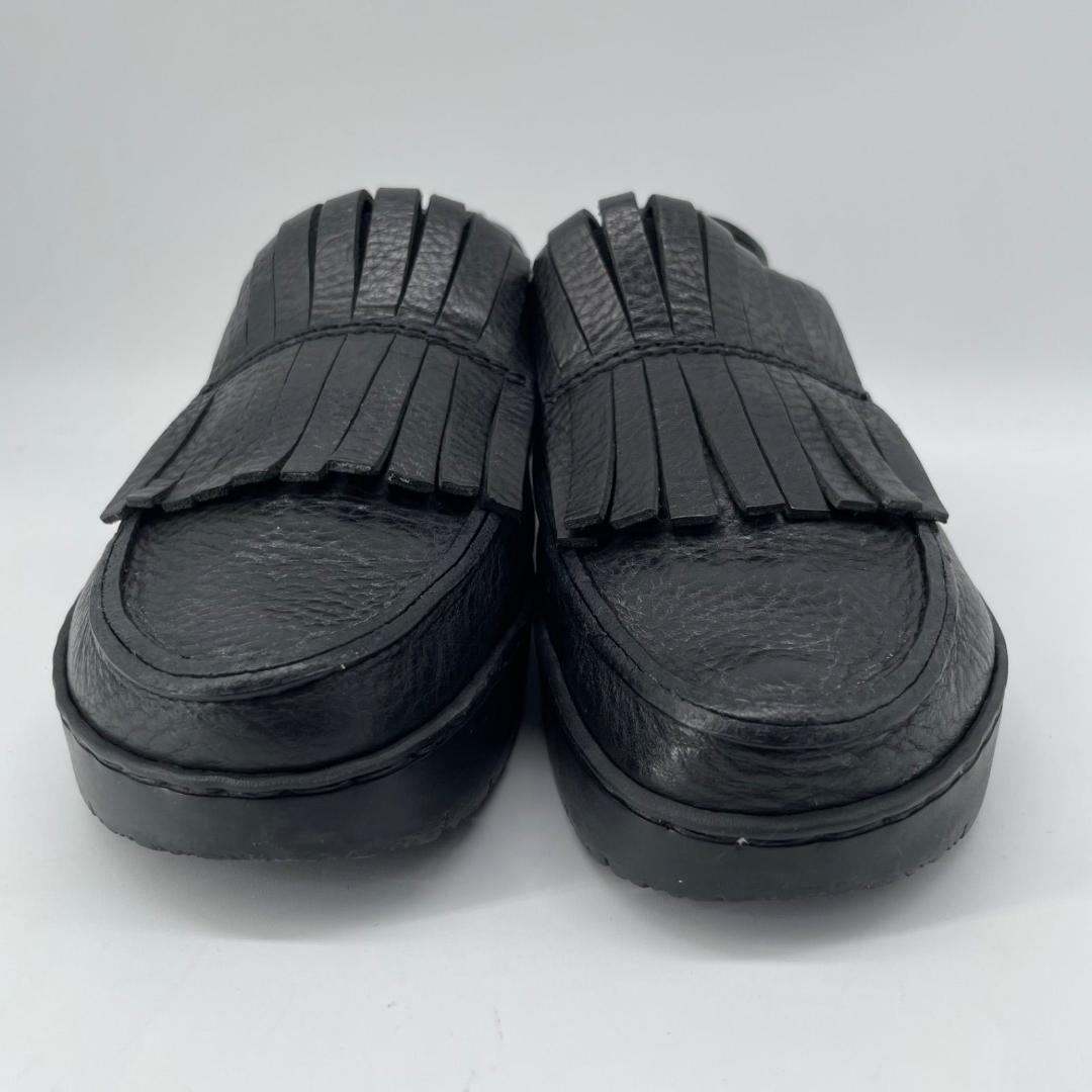 良品✨トリッペン フリンジローファー 黒 ブラック 36