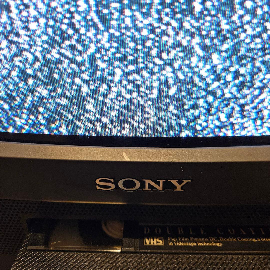 【VHS再生動作良好】SONY トリニトロン テレビデオ KV-14VHT1
