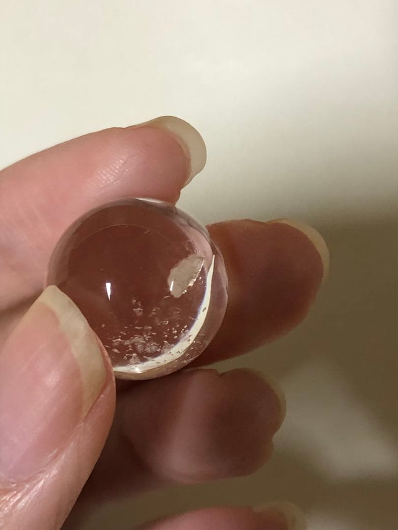 キズあり　説明欄必読！　七星陣　置物 水晶　丸玉　スフィア　【匿名配送】