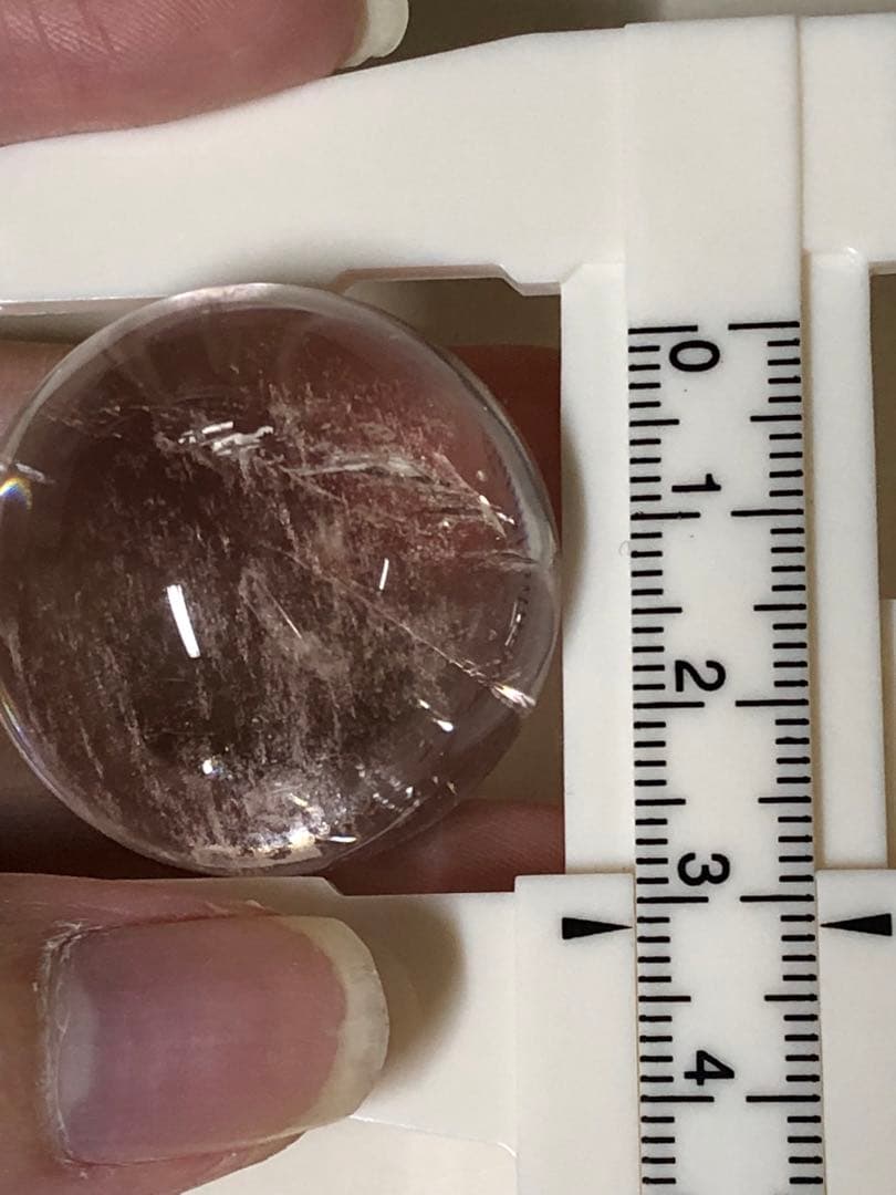 キズあり　説明欄必読！　七星陣　置物 水晶　丸玉　スフィア　【匿名配送】