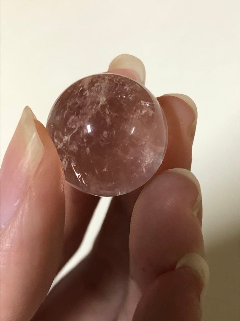 キズあり　説明欄必読！　七星陣　置物 水晶　丸玉　スフィア　【匿名配送】