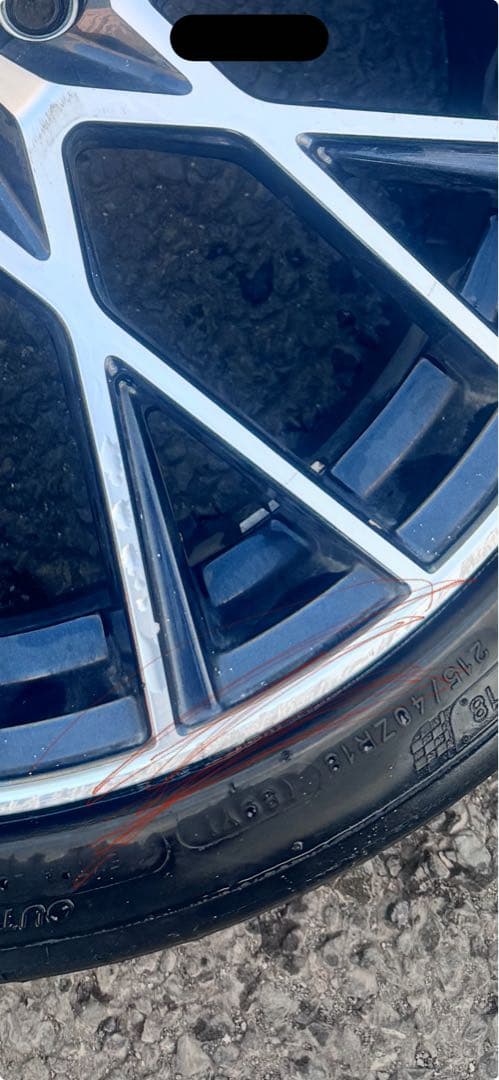 e*n様 TRD 18インチ」アルミホイール TF9 18×7.5J +48 プ