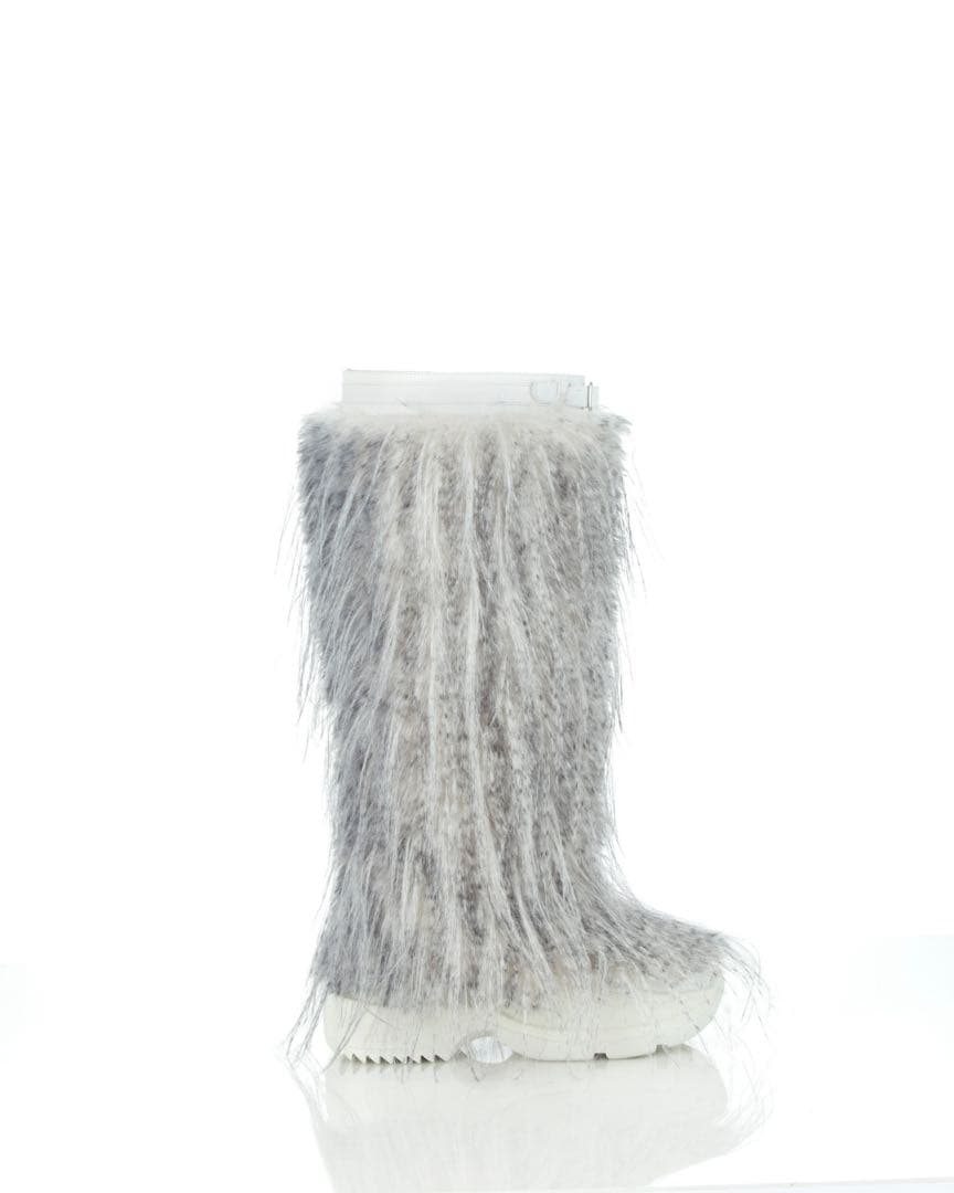 YELLO LONG BOOTS husky ファー ブーツ y2k 00s