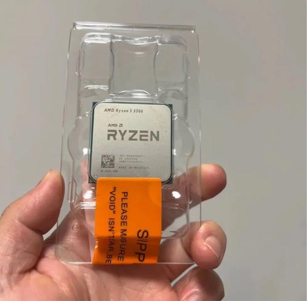 新品未使用 Ryzen 5 R5 5500 3.6ghz 6 コア