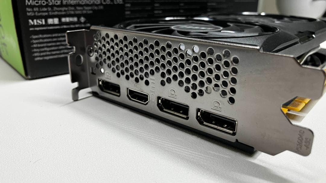 グラフィックボード・グラボ・ビデオカード MSI GeForce RTX 4060 VENTUS 2X BLACK OC