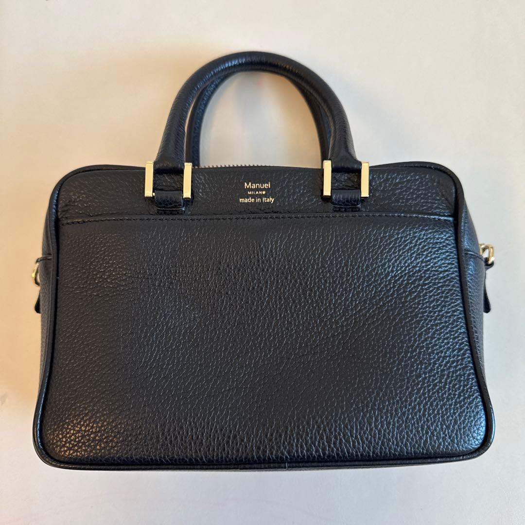 Manuel MILANO/マニュエルミラノ 別注 レザーバッグ MIDI