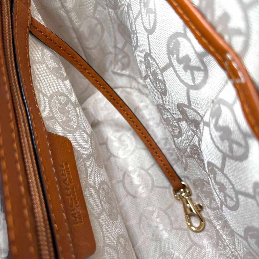 【美品】マイケルコース　カゴバッグ　チェーン　金具　ガンチーニ　手提げ　肩掛け