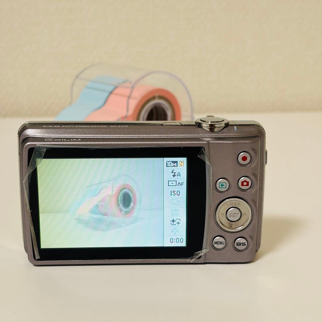 CASIO EXILIM EX-Z270 デジタルカメラ シルバー