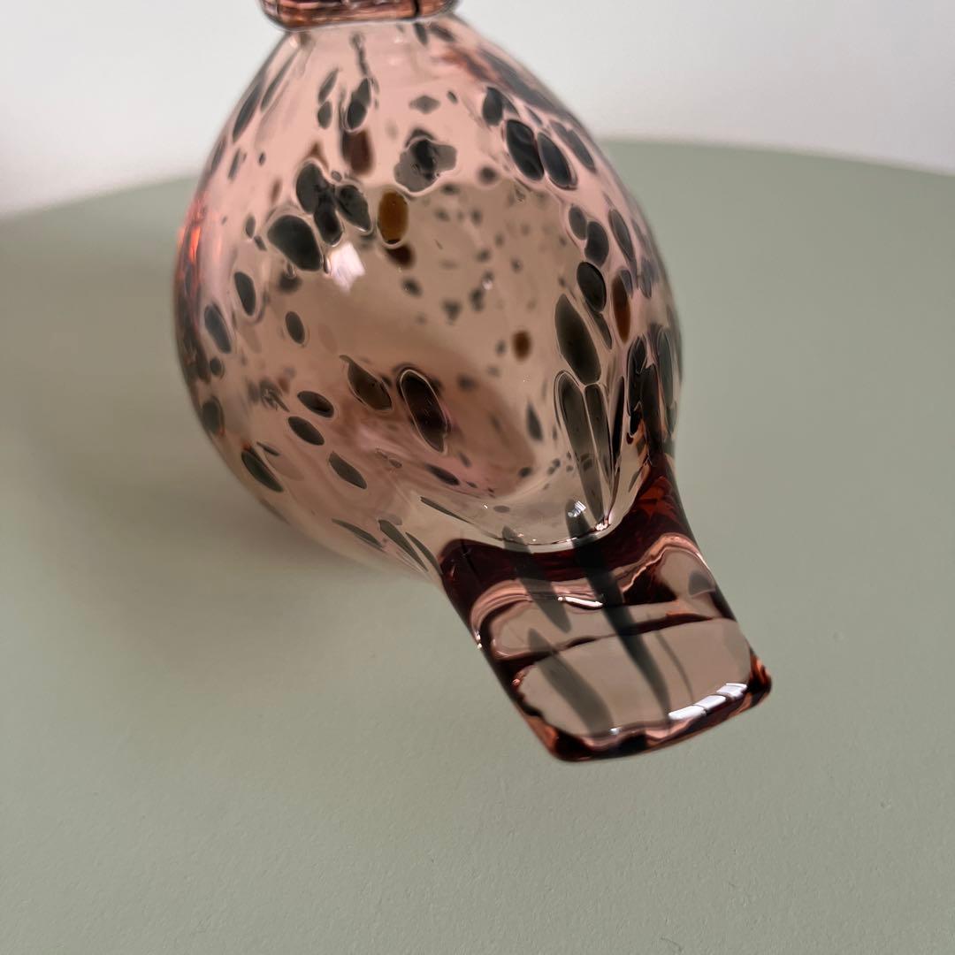 イッタラ　バード　マザー&ベビー　サーモンピンク　箱付き