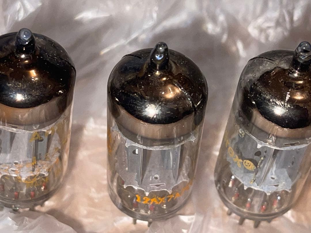 6本 AMPEREX アンペレクス 12AX7 ECC83 / ムラード 英国製