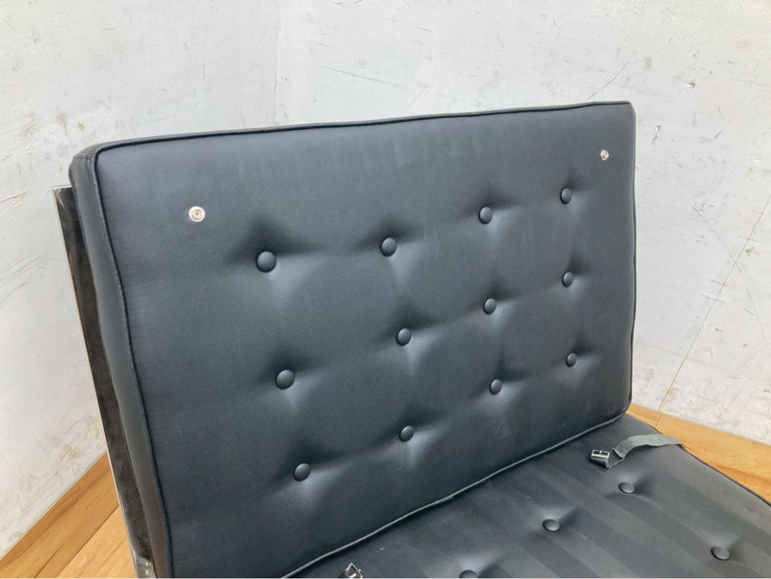 【展示品　美品】バルセロナ　チェア　リプロダクト　直接引取り対応　tga02