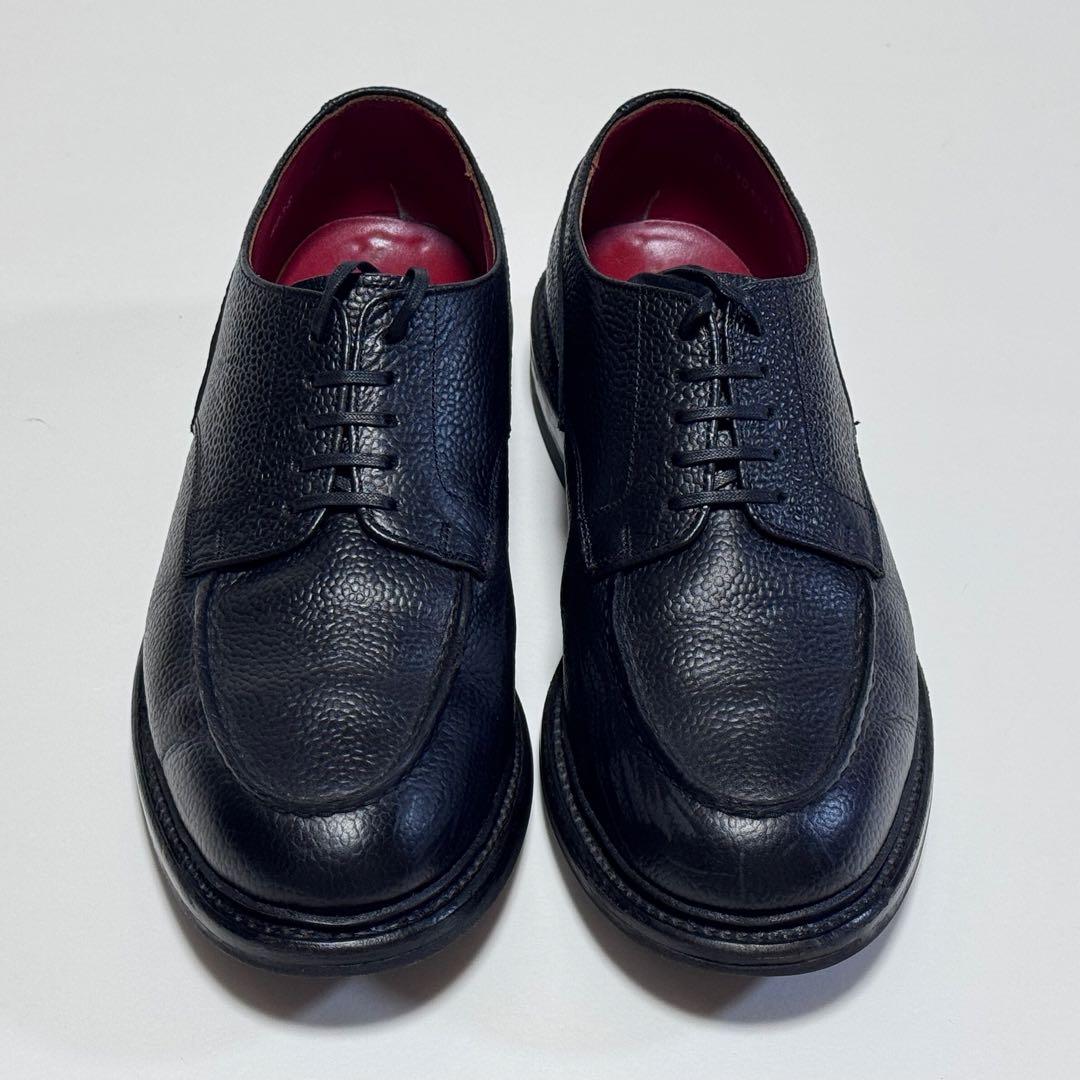 REGAL shoe&co. シボ革 Uチップ レザーシューズ 25cm