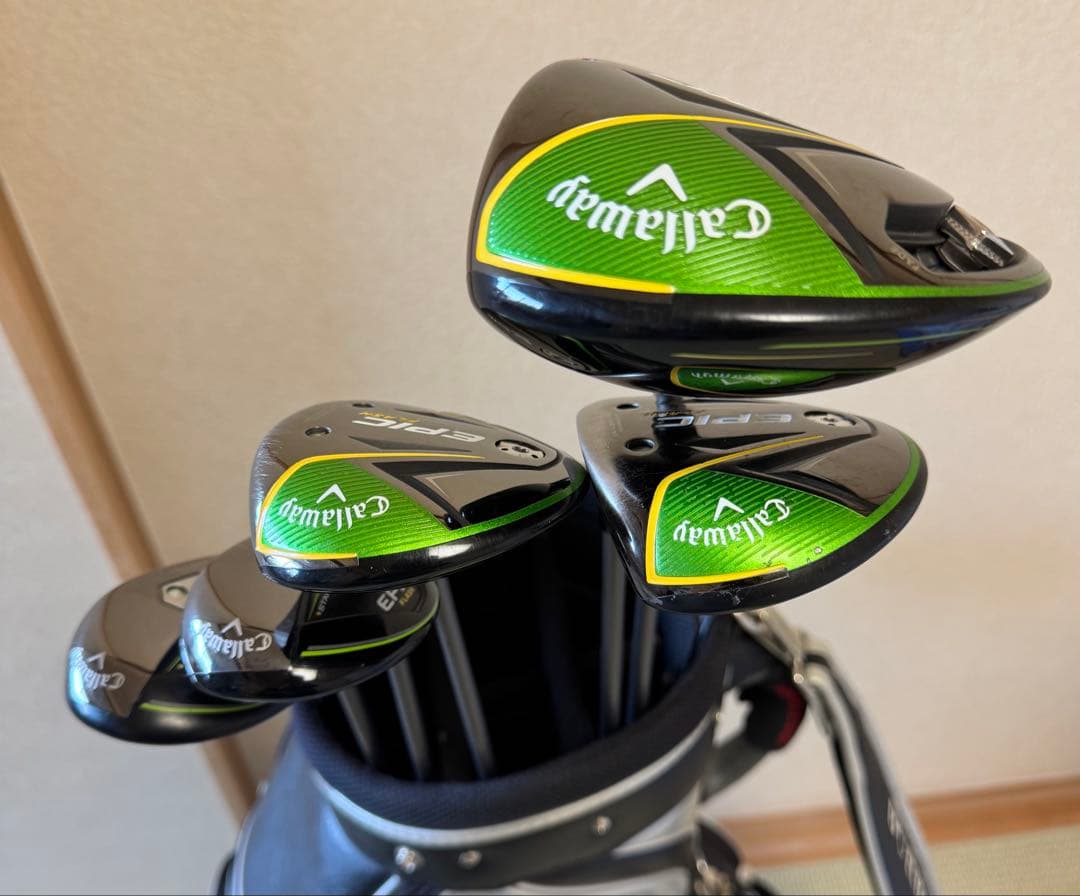 名器！　EPIC FLASH STAR 5本セット1w.3w.5w.4u.5u