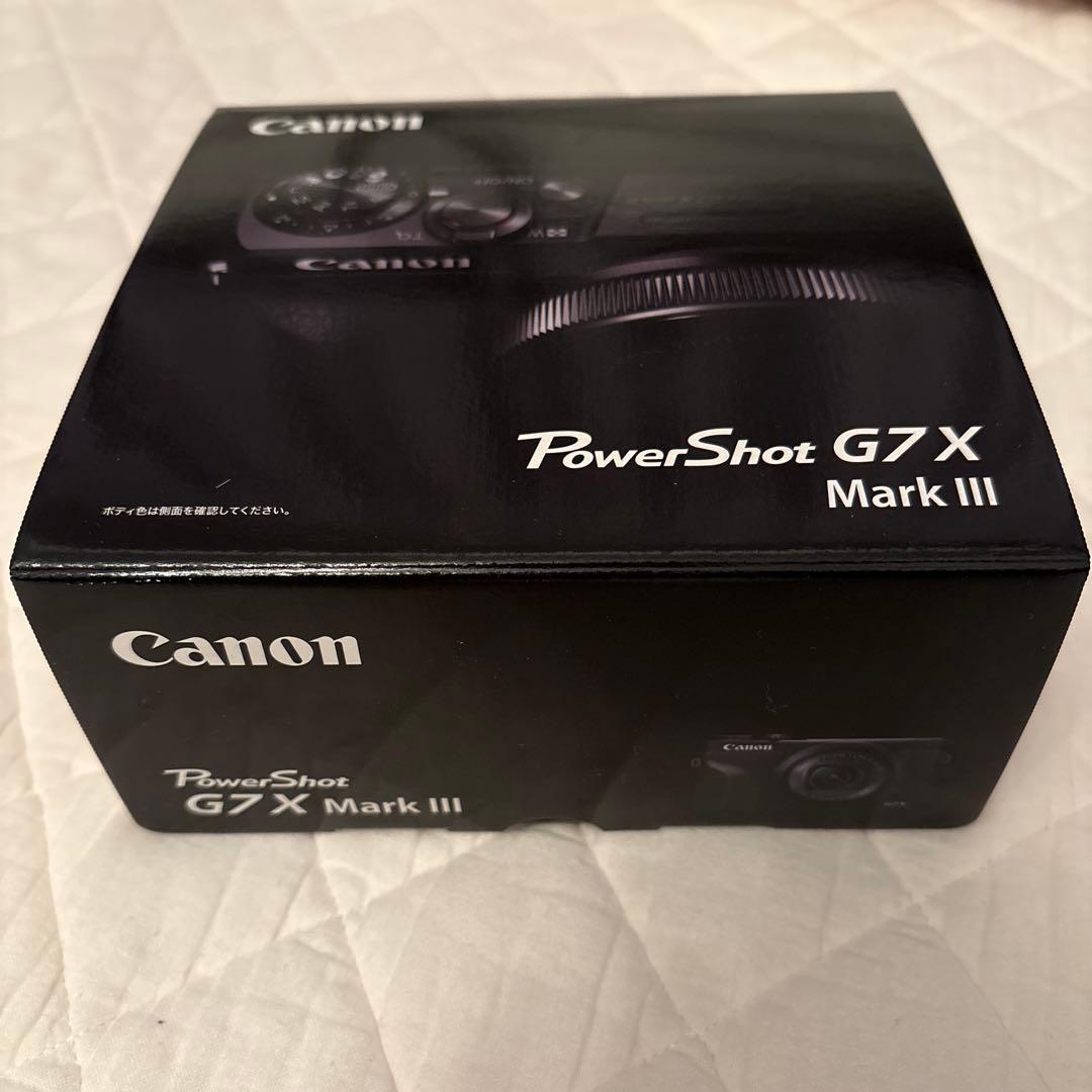 [新品] Canon PowerShot G7XMarkⅢ シルバー