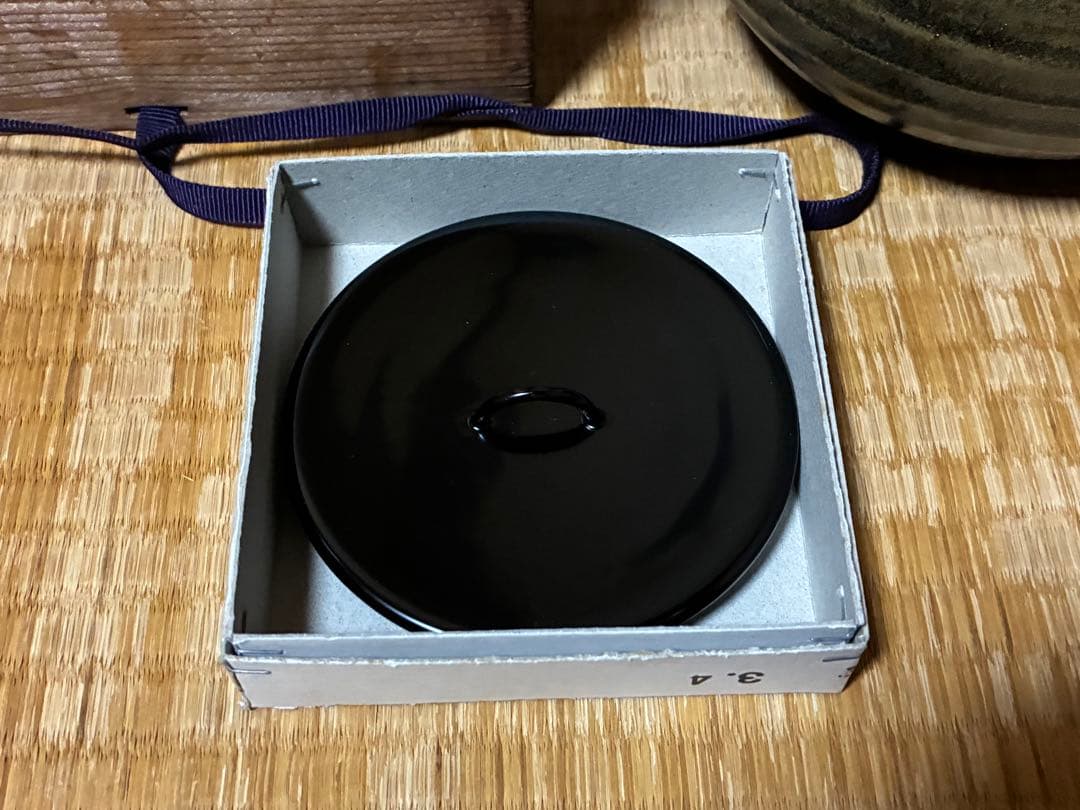 茶道具 丹波焼 水指 陶印あり 作家物 木箱入