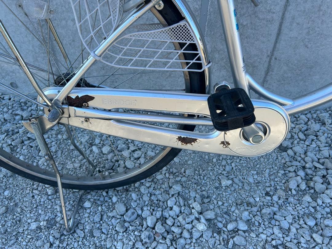 R35 愛知 ブリヂストン EB60U B9K エブリッジ 26インチ シルバー