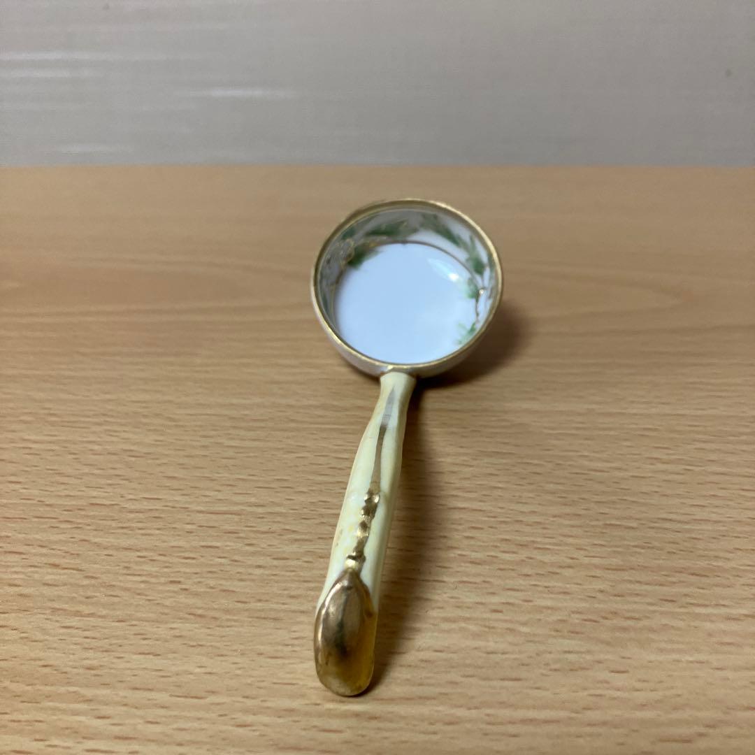 3. オールドノリタケ、M Nippon印　ボウル、ソーサー、スプーンのトリオ