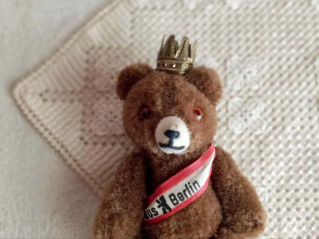 * vintage bear ❀ ブラウンの ベルリン・ベア