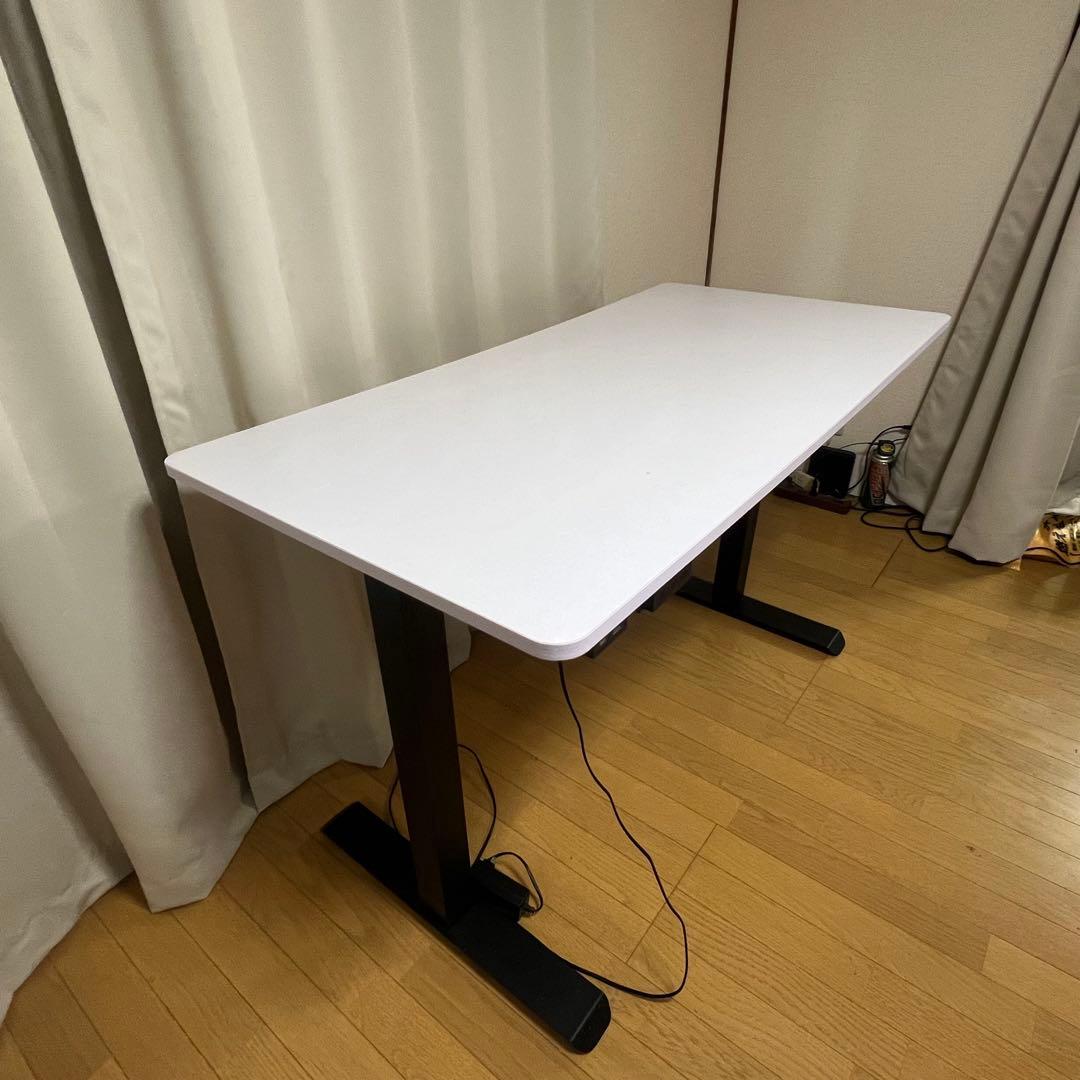 スタンディングデスク 高さ調整機能付き