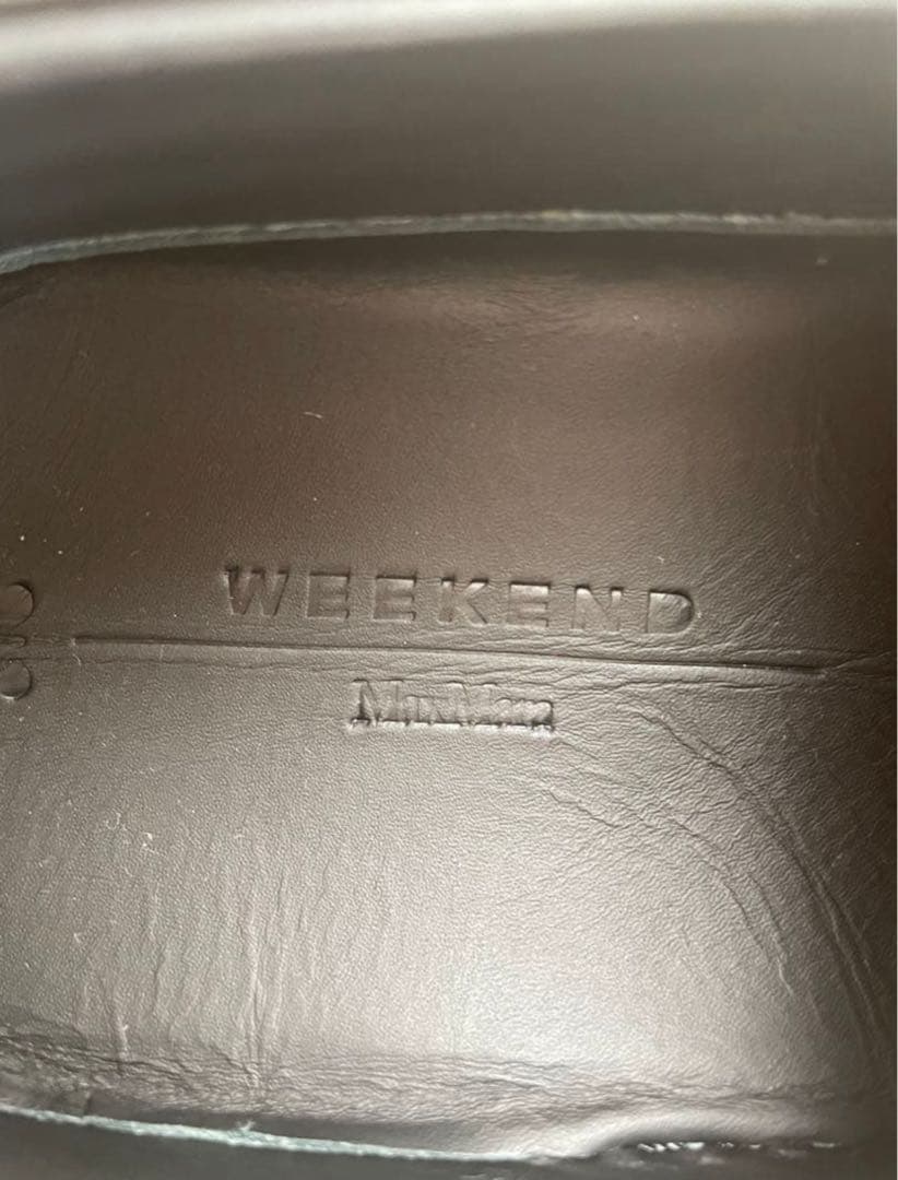 WEEKEND Max Maraマックスマーラ トラックソール　ローファー