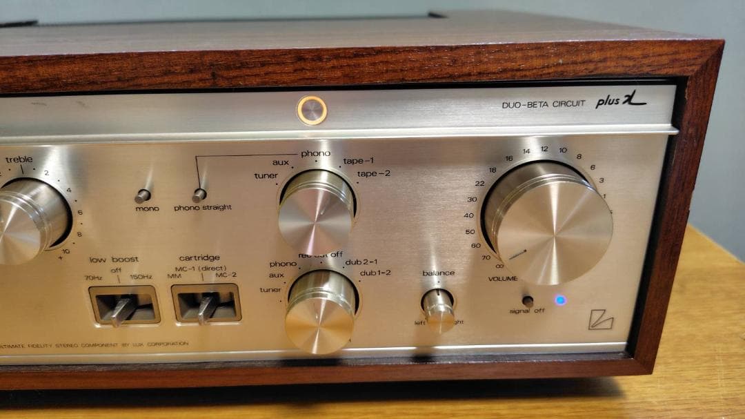 LUXMAN L-48X ステレオ プリメインアンプ ラックスマン